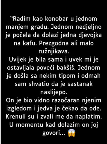 “Radim kao konobar u jednom manjem gradu…” - featured image “Radim kao konobar u jednom manjem gradu…” - featured image