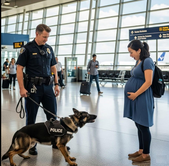 Trudnica krenula na let, ali pas policajac zaustavio sve – razlog će vas ostaviti bez daha - featured image