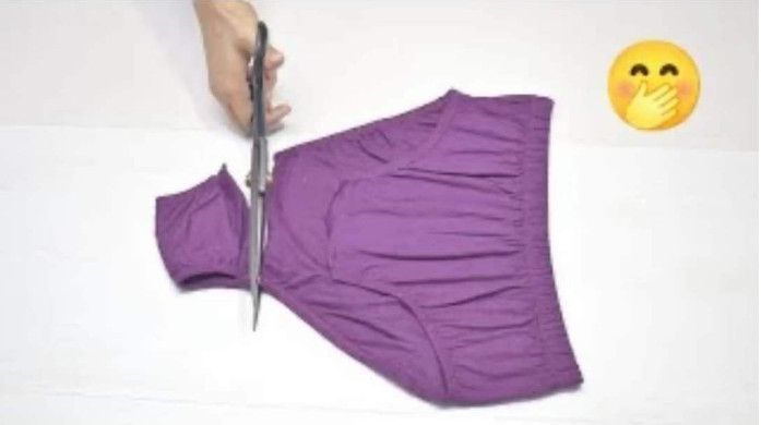 Ne bacajte svoje stare gaćice: Samo odrežite OVAJ dio i vidite šta možete napraviti od njih! - featured image