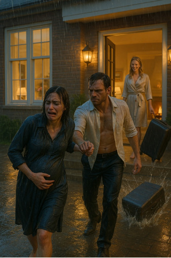 Muž je izbacio trudnu ženu na kišu dok se ljubavnica smejala na pragu — ali ono što se dogodilo kasnije pokazalo je da se karma vraća bolnije - featured image