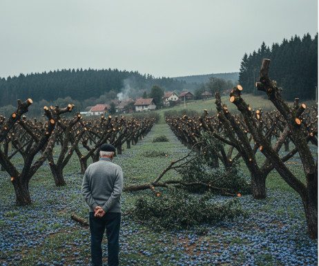 Komšija mu je iz zavisti posekao ceo voćnjak tokom noći: Ujutru je na svom pragu zatekao gajbu punu voća i poruku koja ga je postidela do suza. Komšija mu je iz zavisti posekao ceo voćnjak tokom noći: Ujutru je na svom pragu zatekao gajbu punu voća i poruku koja ga je postidela do suza. - featured image