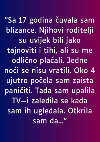 “Sa 17 godina čuvala sam blizance…” - featured image