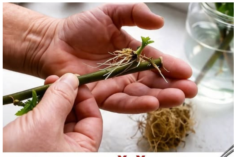 SAMO 1 kašičica na litar vode, pa čak i suhi štap će se ukorijeniti: Stari vrtlarski TRIK! - featured image SAMO 1 kašičica na litar vode, pa čak i suhi štap će se ukorijeniti: Stari vrtlarski TRIK! - featured image