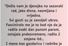 “Došla nam je djevojka na sezonski rad…” “Došla nam je djevojka na sezonski rad…” - featured image