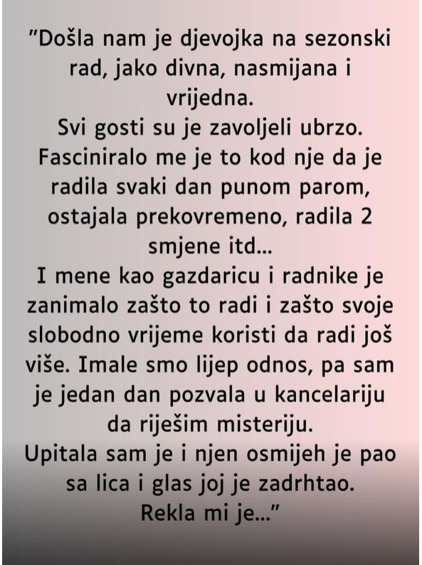 “Došla nam je djevojka na sezonski rad…” - featured image “Došla nam je djevojka na sezonski rad…” - featured image